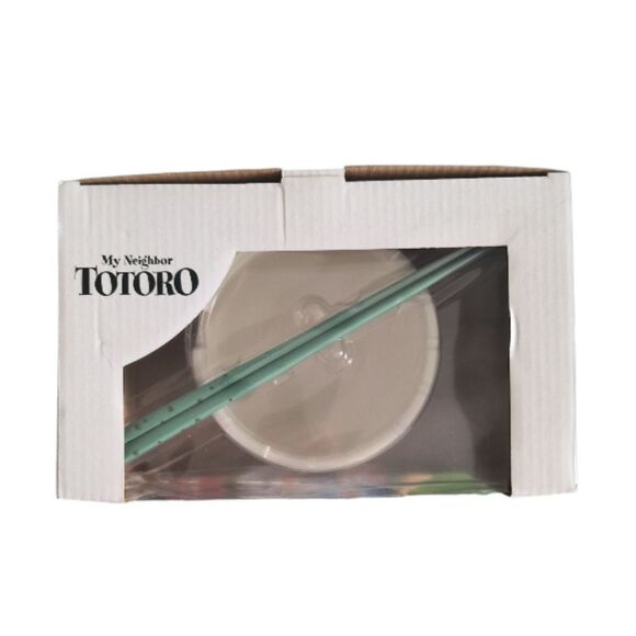 Her Universe Studio Ghibli My Neighbor Totoro Sleeping Totoro Ramen Bowl Set - Picture 7 of 8